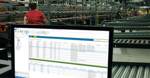 Lightning Pick Software managing pick to light system for employees