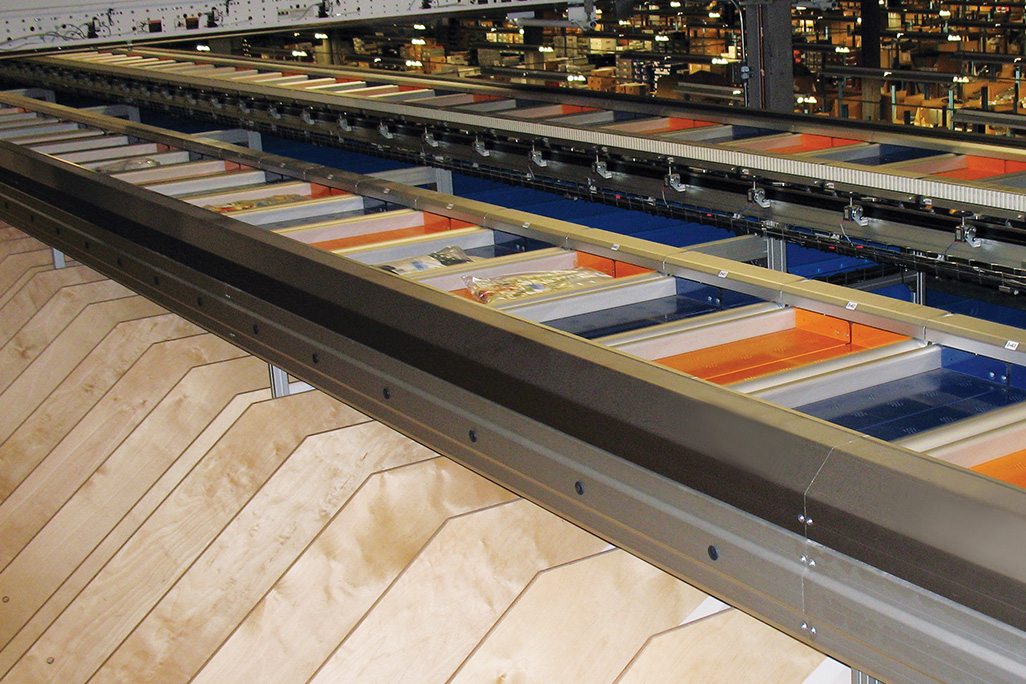 Tilt-Tray Sorter Controls and Re-Control