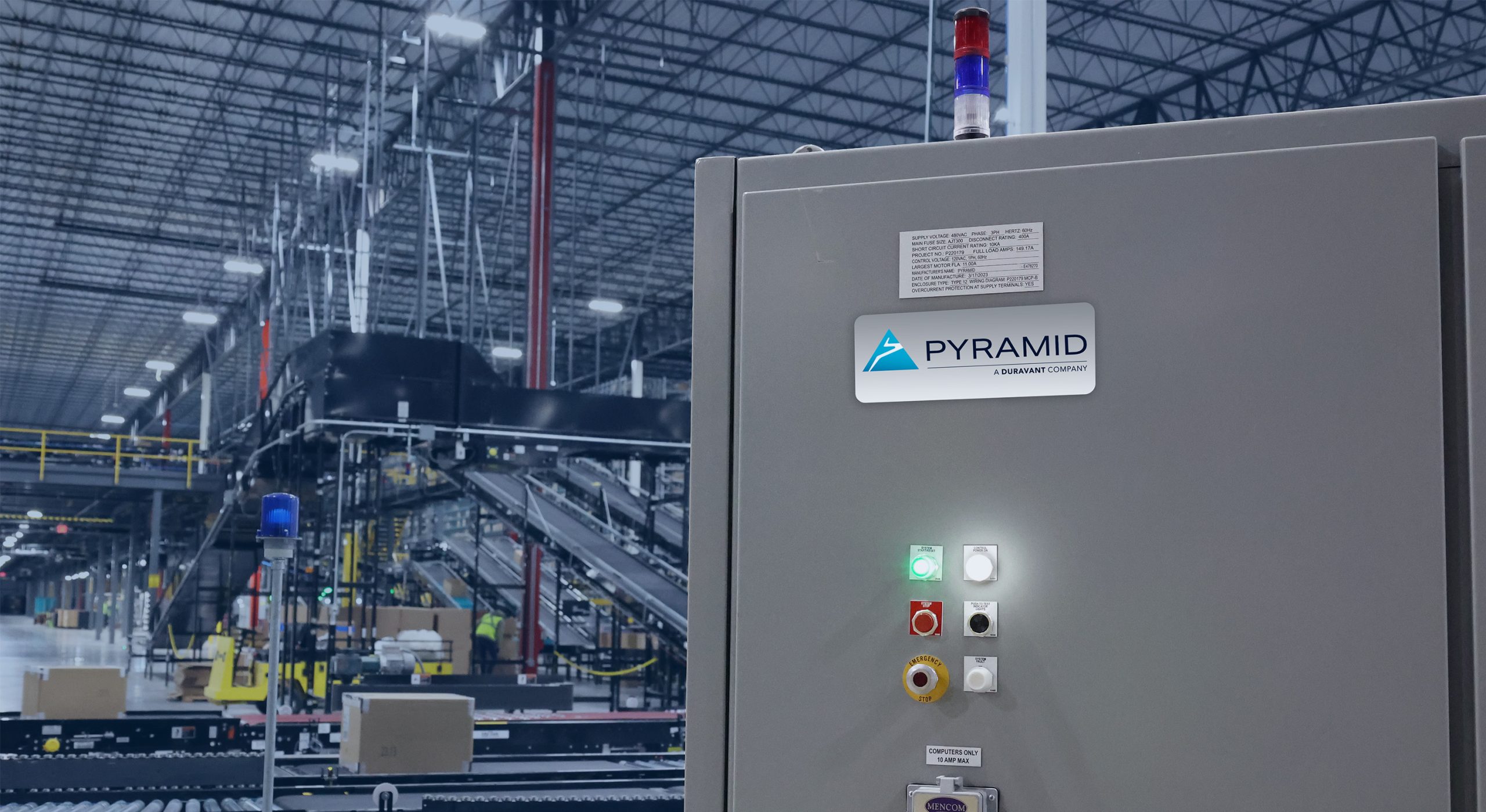 Pyramid PLC Conveyor Controls