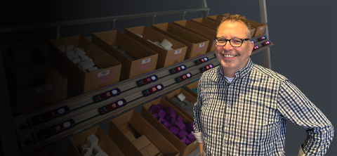 Jake Stolowski in Modern Materials Handling article about pick to light carts