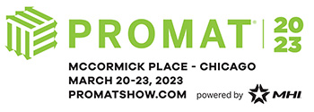 ProMat material handling trade show 2023 logo