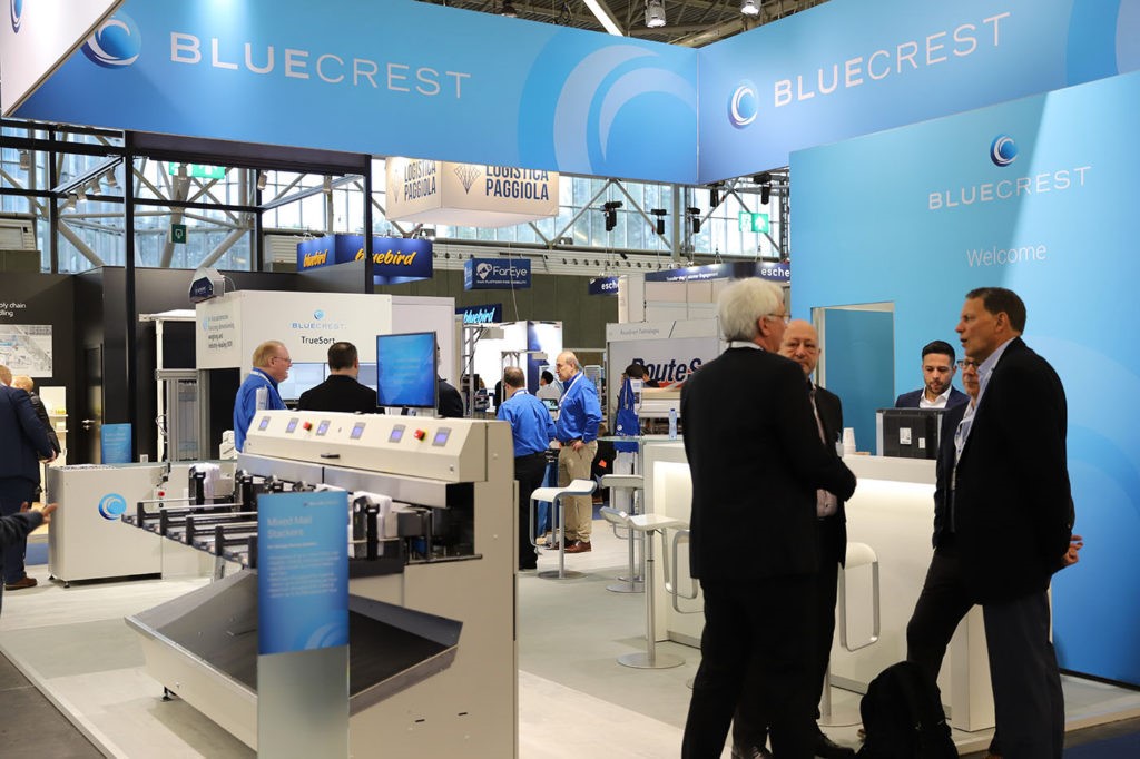 Bluecrest Parcel + Post Expo Booth