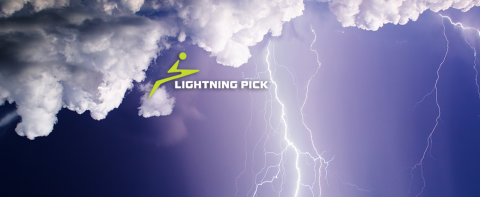 clouds and lightning depicting Lightning Pick software in the Cloud